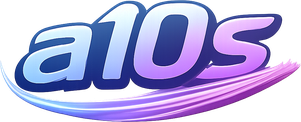 Logo a10s di bilah navigasi